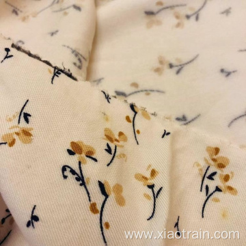 Woven 100% Rayon Printed Viscose Twill fabric